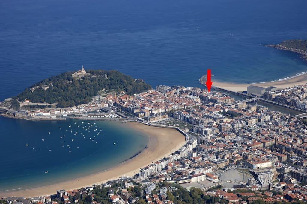 Apartamento Urgul San Sebastian Bagian luar foto